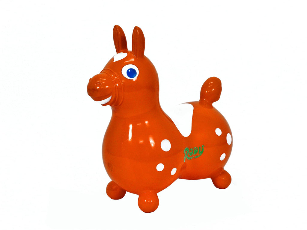 Gymnic Rody Bounce Horse Orange – Safe Balance Toy for Kids | GYMNIC