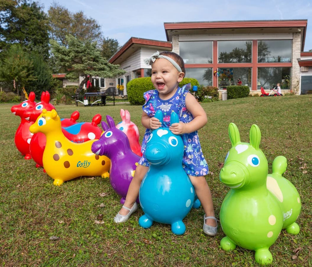 Gymnic Rody Bounce Horse Orange – Safe Balance Toy for Kids | GYMNIC
