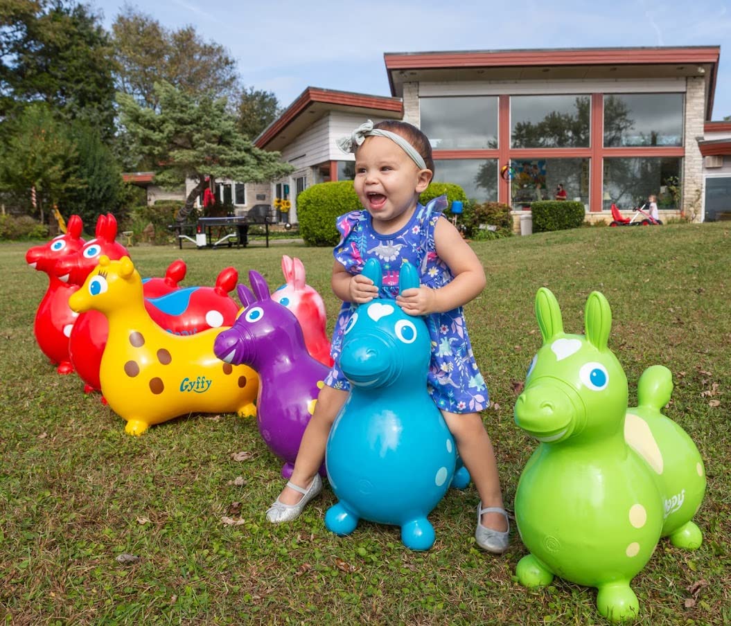 Gymnic Rody Bounce Horse Red – Safe, Fun Balance Toy for Kids