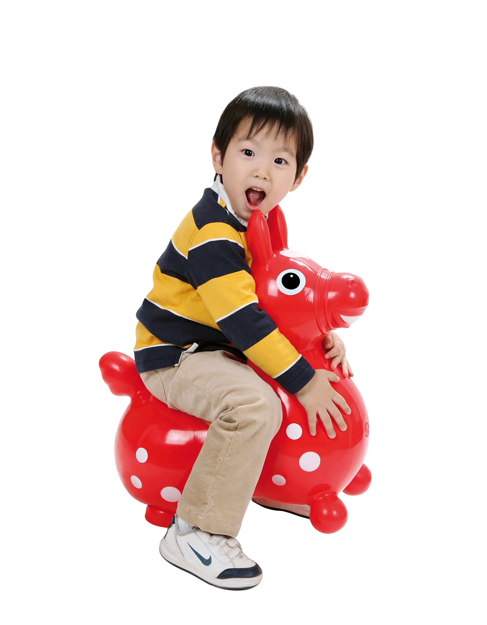 Gymnic Rody Bounce Horse Red – Safe, Fun Balance Toy for Kids
