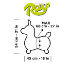 Gymnic Rody Bounce Horse Yellow | Safe Inflatable Toy for Balance and Coordination