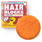 Hair Blocks Festes Shampoo Ingwer & Agavendicksaft – Plastikfreie vegane Shampoo Bars