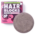Hair Blocks Festes Shampoo Schwarze Kirsche – Plastikfreie Vegane Shampoostücke
