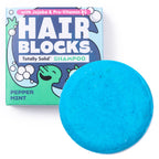 Hair Blocks Festes Shampoo Pfefferminz – Plastikfreie vegane Shampoostücke