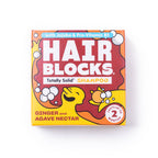 Hair Blocks Festes Shampoo Ingwer & Agavendicksaft – Plastikfreie vegane Shampoo Bars
