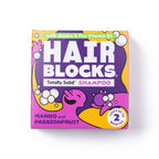 Hair Blocks Festes Shampoo Mango & Passionsfrucht – Plastikfreie Vegane Shampoo-Seifen
