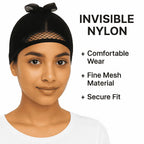 Mesh Hair Net with Elastic Edge
