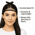 Mesh Hair Net with Elastic Edge