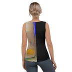 Half Black Half Gāolàng - Womens Tank Top