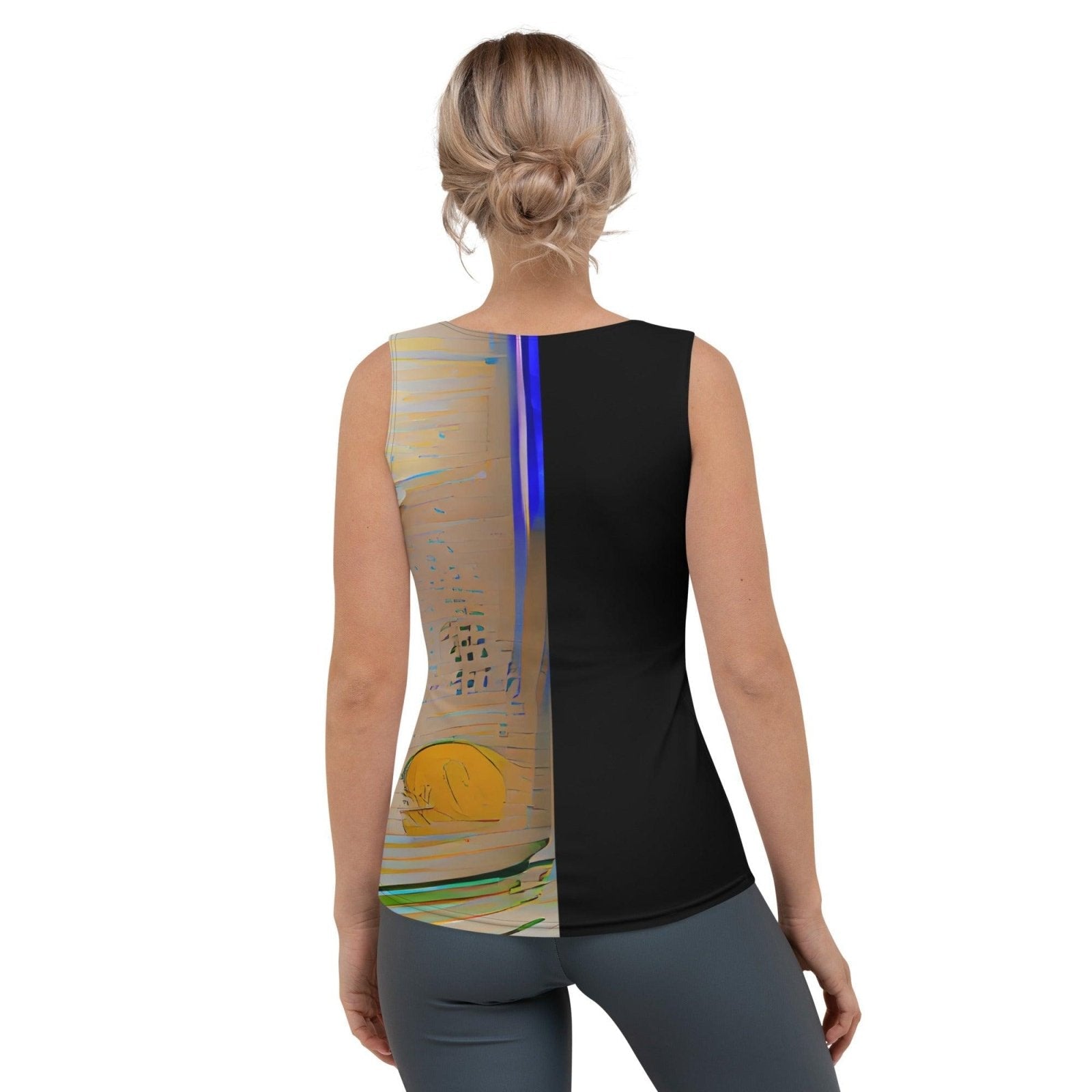 Half Black Half Gāolàng - Womens Tank Top