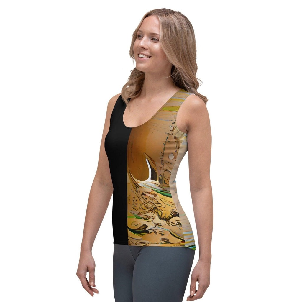 Half Black Half Gāolàng - Womens Tank Top