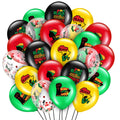 Hanaive 60 Pcs Black History Month Balloons – Latex Party Decorations
