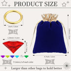 Hanaive 28-Piece Acrylic Diamond Gems & Gold Ring Set – Pirate Treasure Party Decor & Cake Toppers (2 Gift Bags)