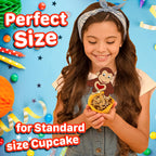 HAPPY CHOICES 24x Curious Monkey Cupcake Toppers – Fun Birthday Cupcake Decor for Kids