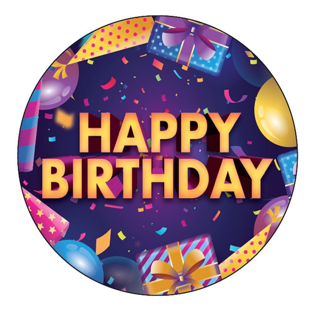 24x Cupcake Toppers – Easy Happy Birthday Decor for Kids | HAPPY CHOICES