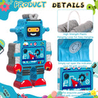 Harrycle Robot Piñata Set – Red-Blue Stick & Tassel Blindfold, 16.1 x 10.2 x 3.2 in