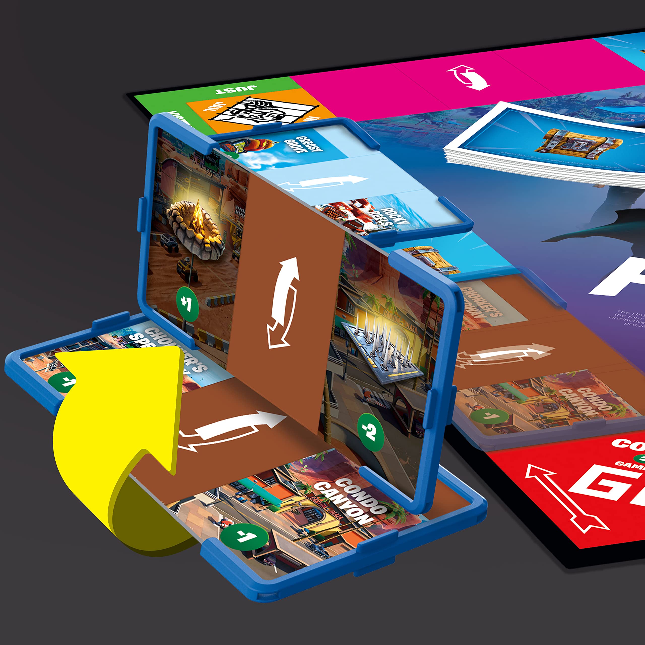 Hasbro Gaming Monopoly Flip Edition Fortnite Board Game | 2–4 Players, Ages 13+