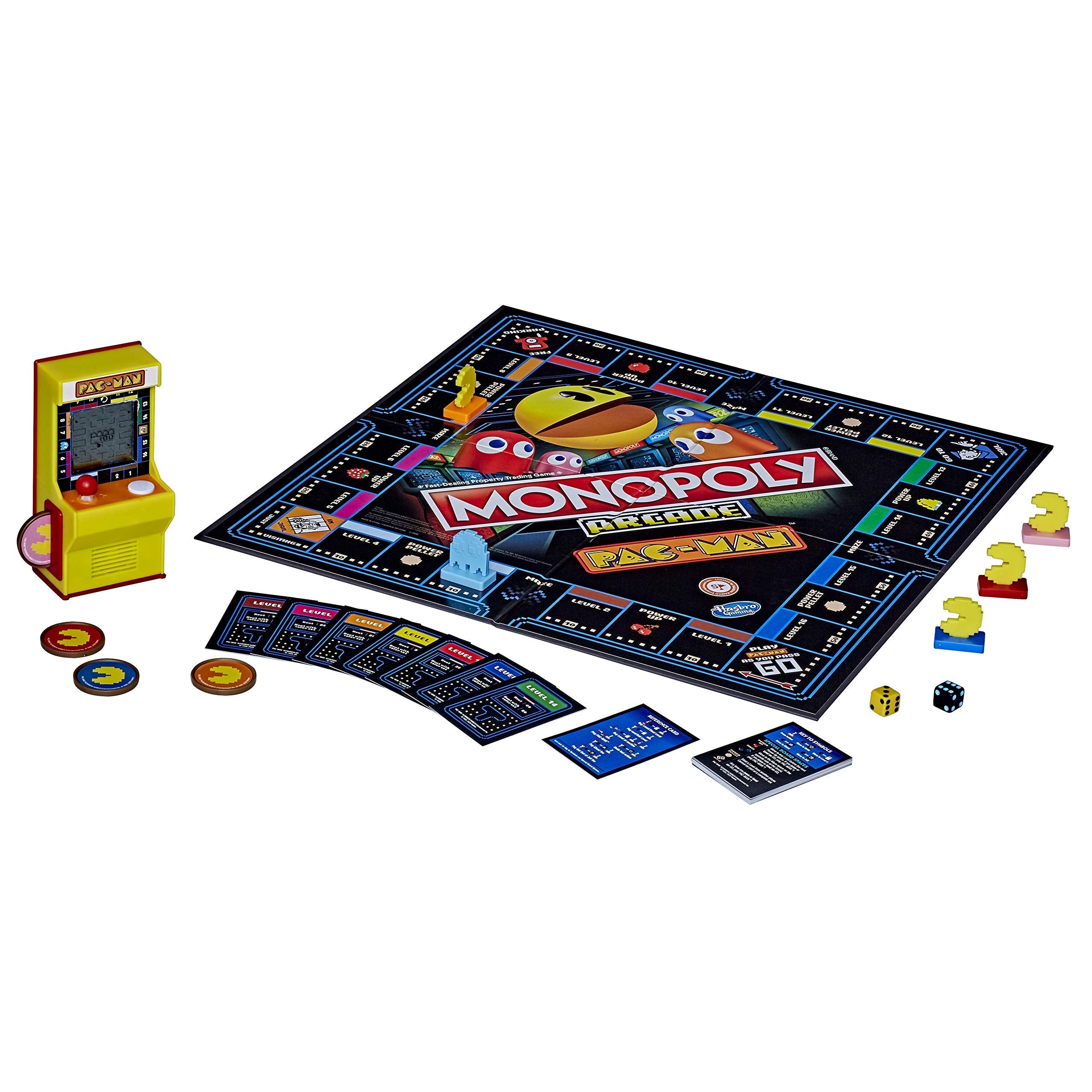 Monopoly Arcade Pac-Man Board Game – Hasbro Gaming for Kids 8+