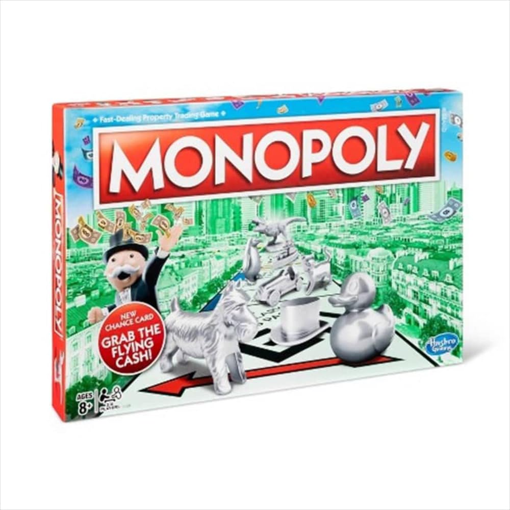 Monopoly Classic Game | Hasbro Gaming – Timeless Family Board Game