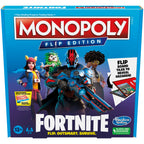 Hasbro Gaming Monopoly Flip Edition Fortnite Board Game | 2–4 Players, Ages 13+