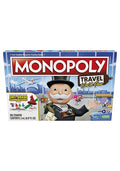 Hasbro Gaming Monopoly World Tour Board Game – Travel Edition with Dry-Erase Board & Stampers
