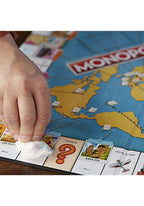 Hasbro Gaming Monopoly World Tour Board Game – Travel Edition with Dry-Erase Board & Stampers