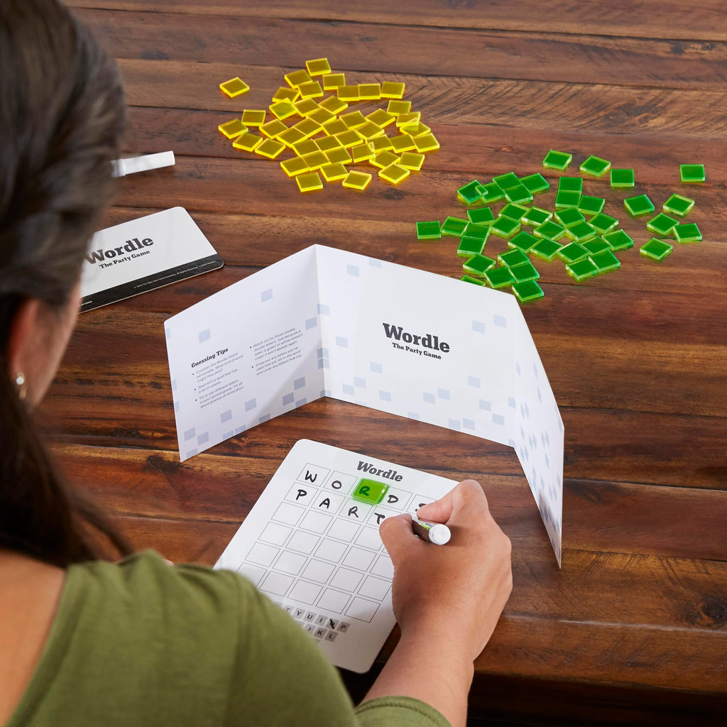 Hasbro Gaming Wordle: The Party Game for 2-4 Players | NYT-Inspired Wordle Board Game