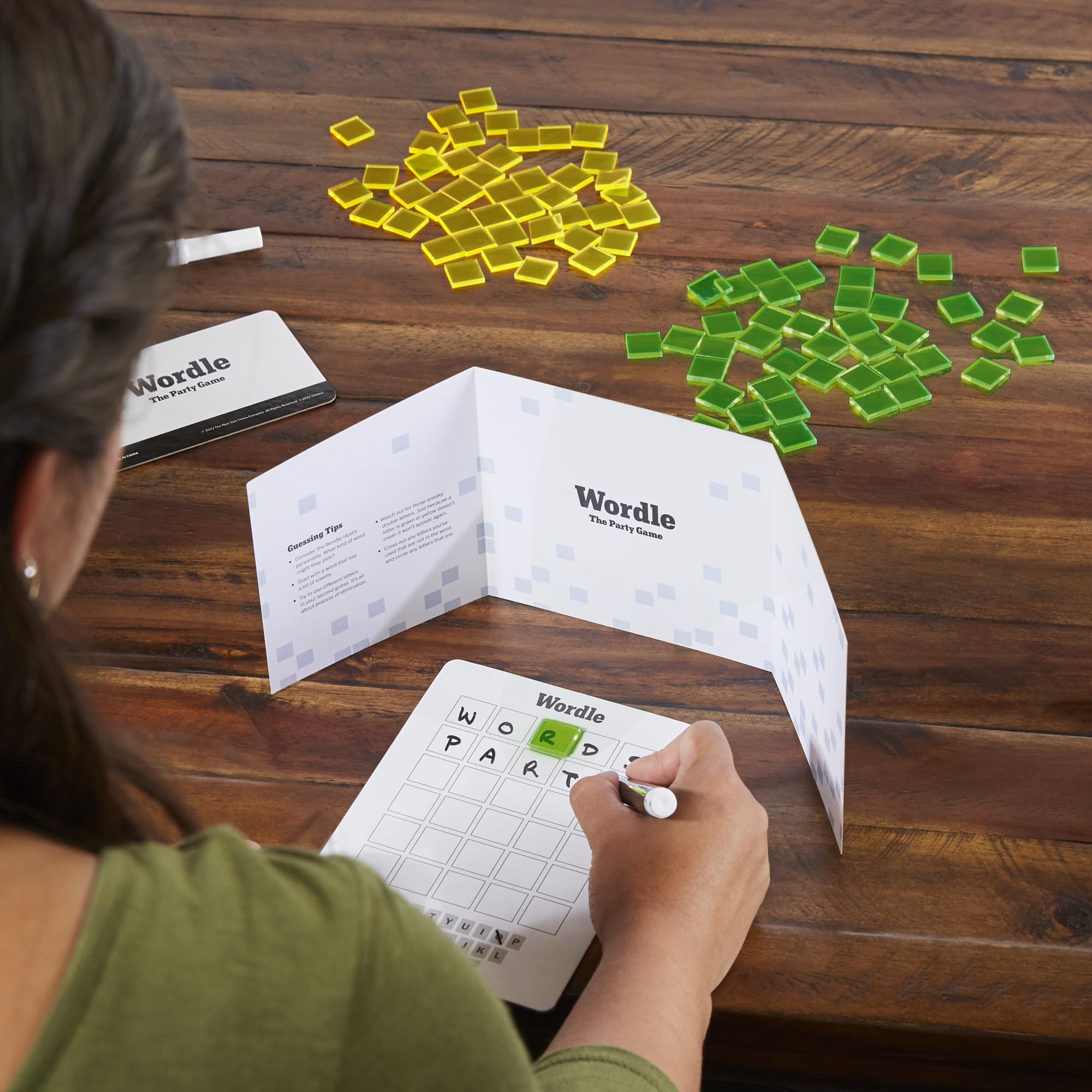Hasbro Gaming Wordle: The Party Game for 2-4 Players | NYT-Inspired Wordle Board Game