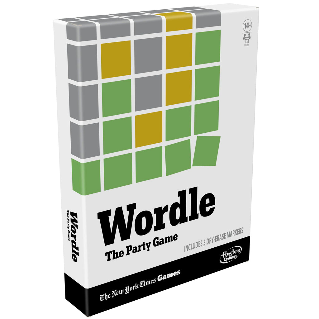 Hasbro Gaming Wordle: The Party Game for 2-4 Players | NYT-Inspired Wordle Board Game
