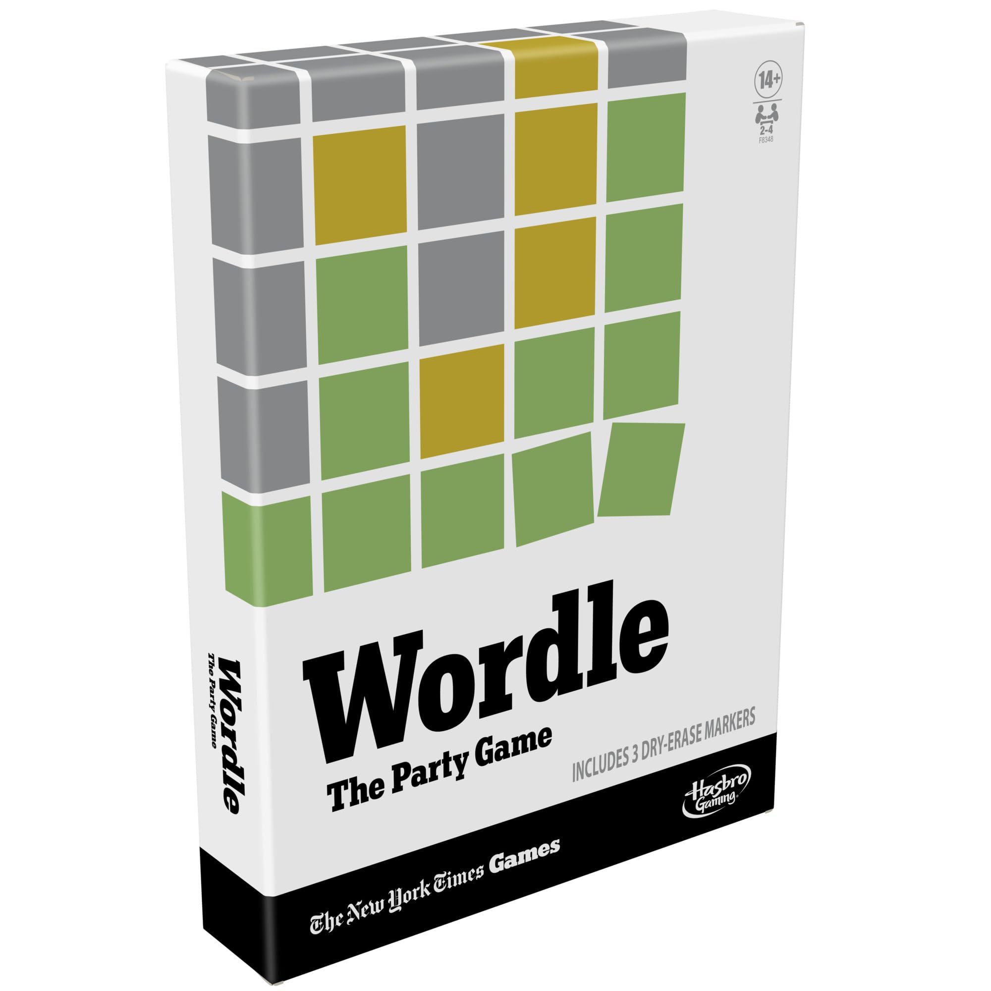 Hasbro Gaming Wordle: The Party Game for 2-4 Players | NYT-Inspired Wordle Board Game