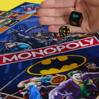 Hasbro Monopoly Batman Edition Board Game – Gotham City Strategy for 2–4 Players (Ages 8+)