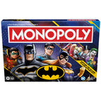 Hasbro Monopoly Batman Edition Board Game – Gotham City Strategy for 2–4 Players (Ages 8+)