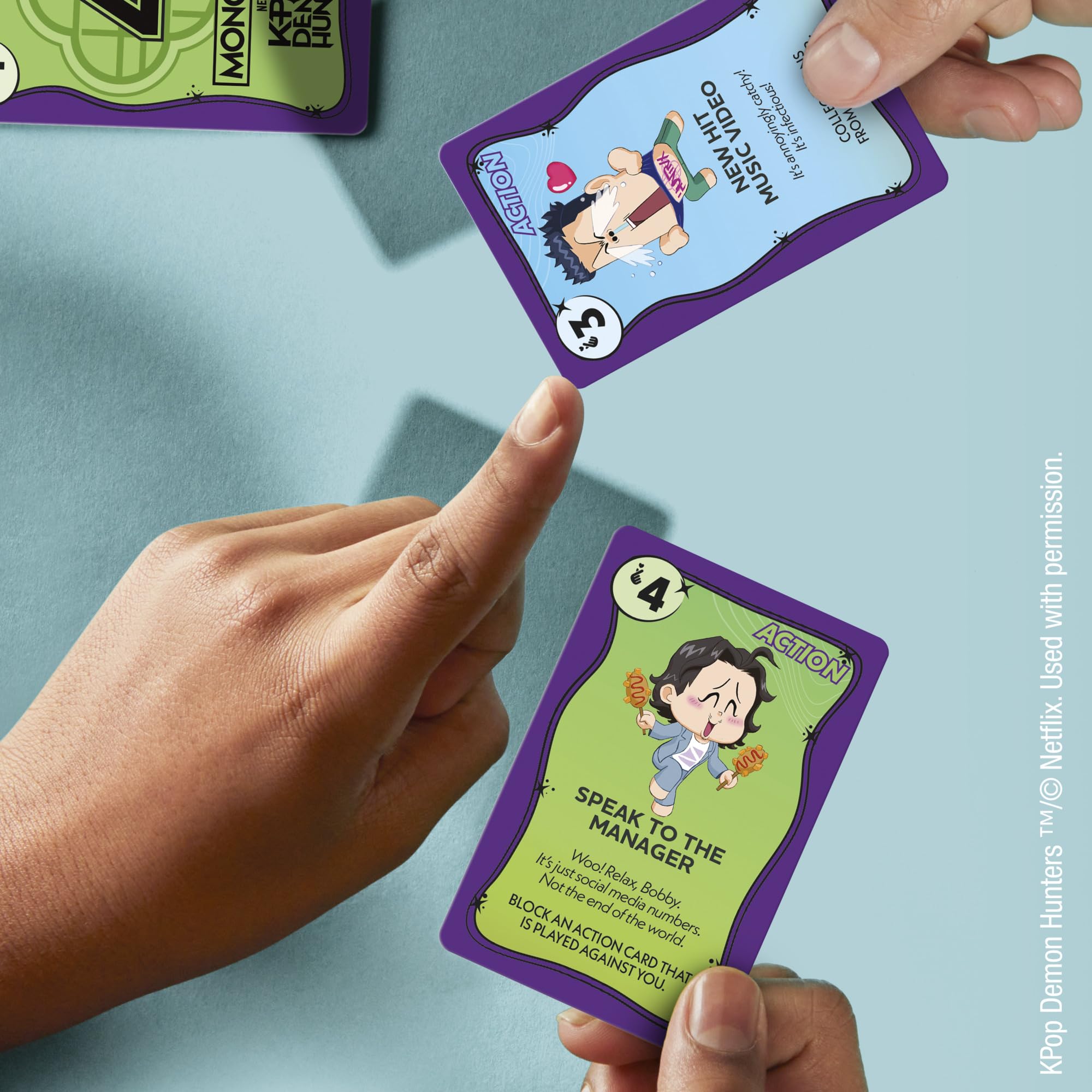 Monopoly Deal: KPop Demon Hunters Card Game by Hasbro Gaming | 2-5 Players | 15-Minute Family Card Game