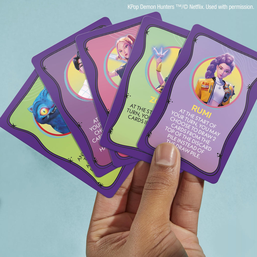 Monopoly Deal: KPop Demon Hunters Card Game by Hasbro Gaming | 2-5 Players | 15-Minute Family Card Game
