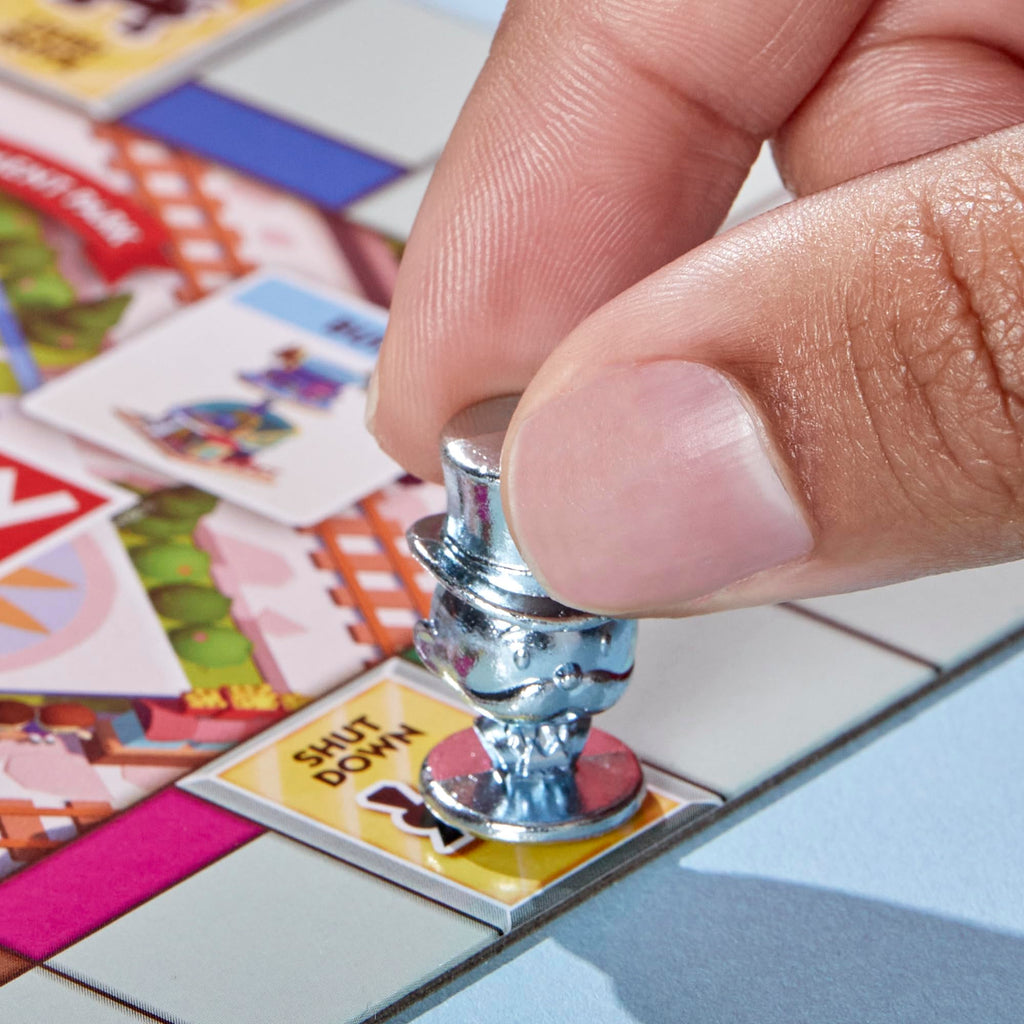 Hasbro Monopoly GO! Board Game – 2-4 Players, 15-Min Quick Family & Travel Fun