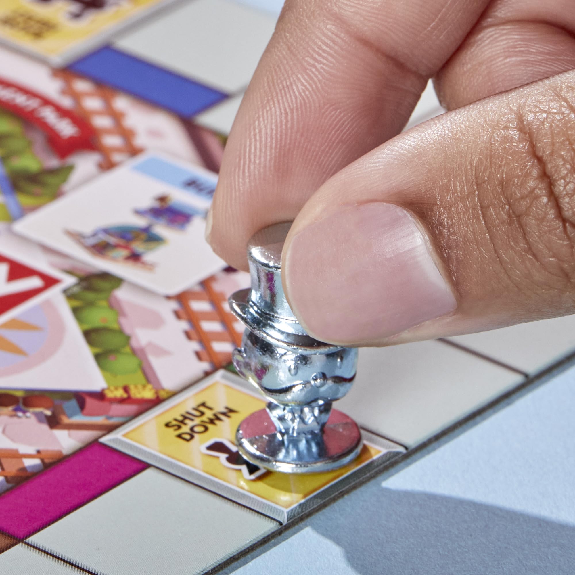Hasbro Monopoly GO! Board Game – 2-4 Players, 15-Min Quick Family & Travel Fun