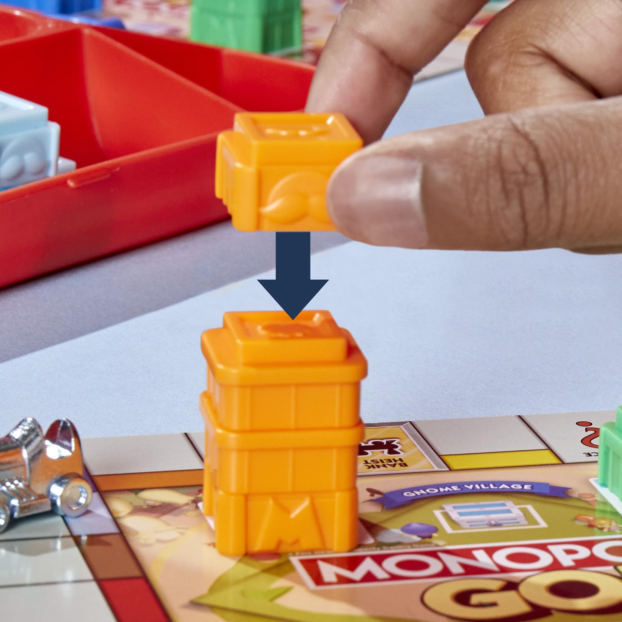 Hasbro Monopoly GO! Board Game – 2-4 Players, 15-Min Quick Family & Travel Fun