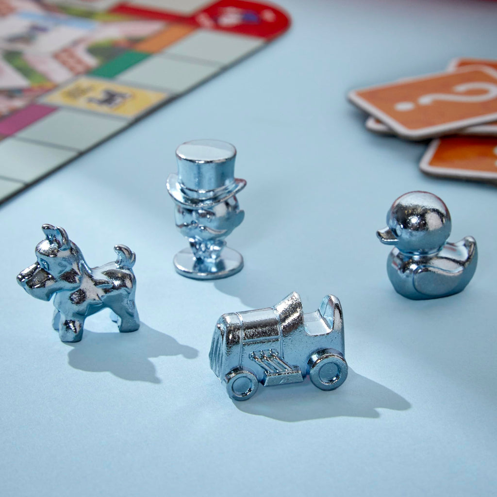 Hasbro Monopoly GO! Board Game – 2-4 Players, 15-Min Quick Family & Travel Fun