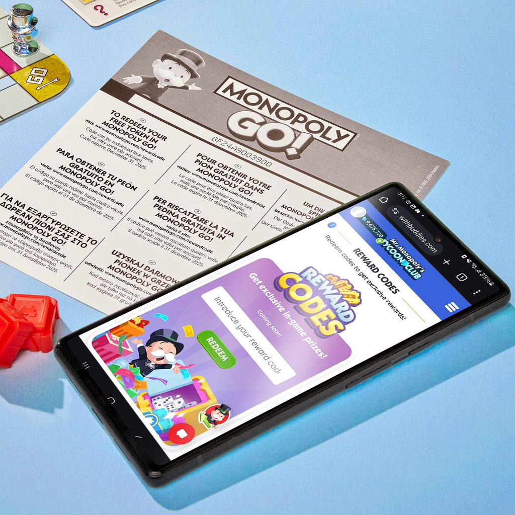 Hasbro Monopoly GO! Board Game – 2-4 Players, 15-Min Quick Family & Travel Fun