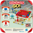 Hasbro Monopoly GO! Board Game – 2-4 Players, 15-Min Quick Family & Travel Fun