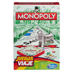 Hasbro Gaming Monopoly Grab & Go Game – Portable Classic Monopoly for Travel