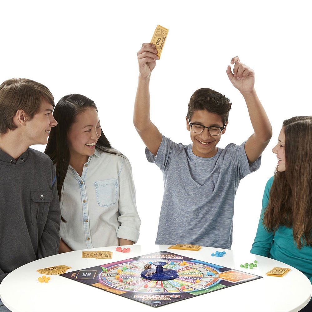 Hasbro Monopoly Jackpot Board Game – Fast-Paced Family Fun