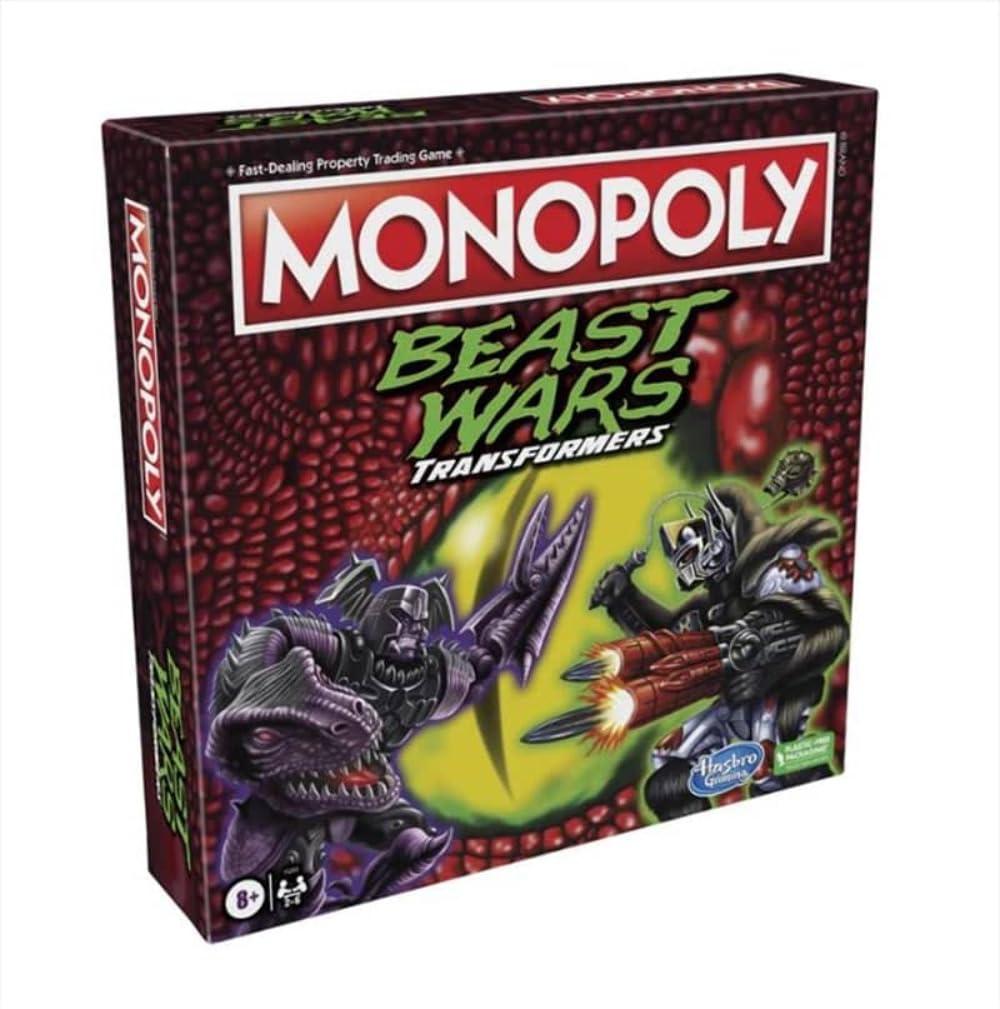 Monopoly: Transformers Beast Wars Edition – Hasbro Board Game