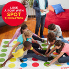 Hasbro Gaming Twister Ultimate: Bigger Mat, More Colored Spots | Family Party Game 6+ | Alexa Compatible (Amazon Exclusive)
