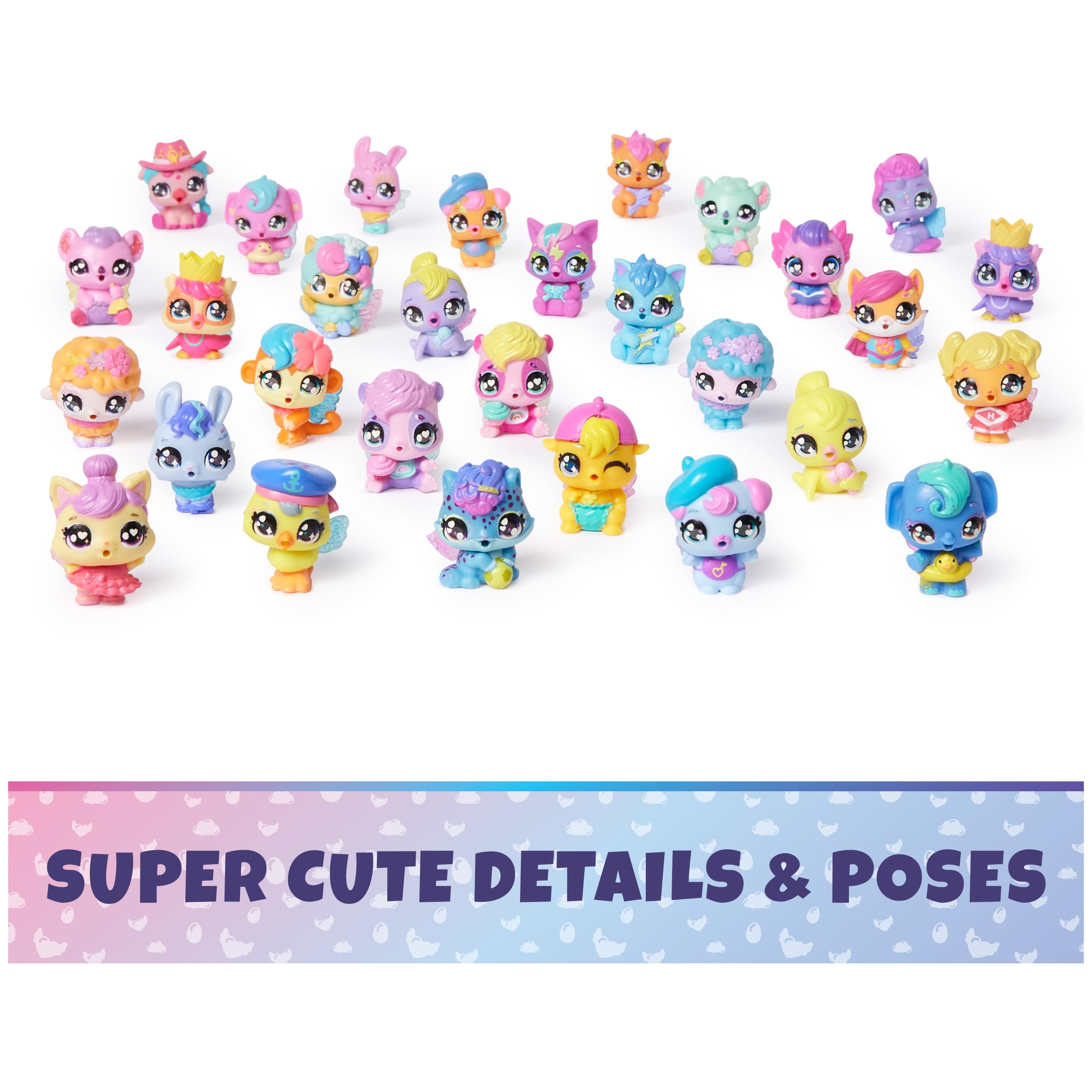 Hatchimals Alive Collectibles 30-Egg Mystery Value Pack – 30 Mini Figures