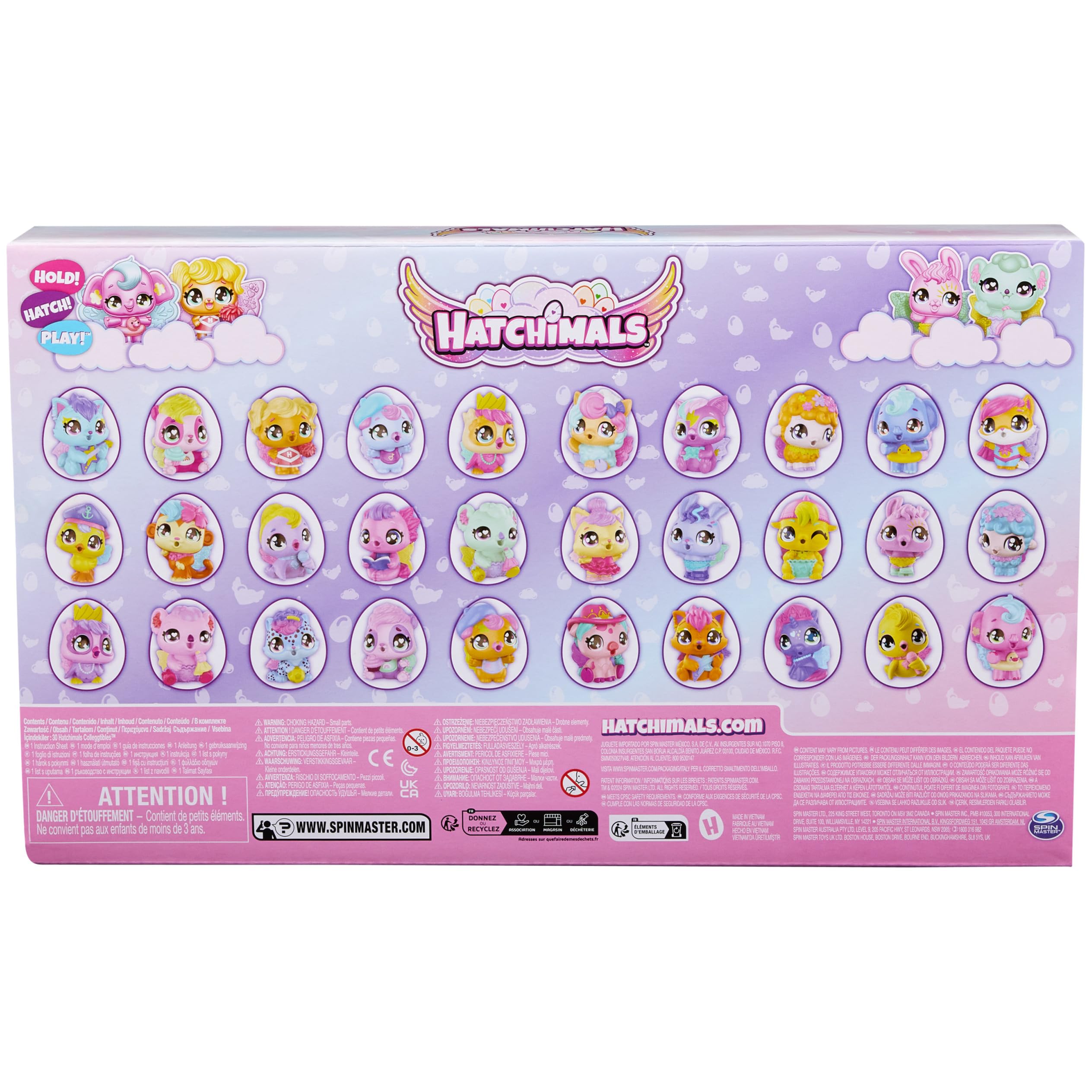 Hatchimals Alive Collectibles 30-Egg Mystery Value Pack – 30 Mini Figures