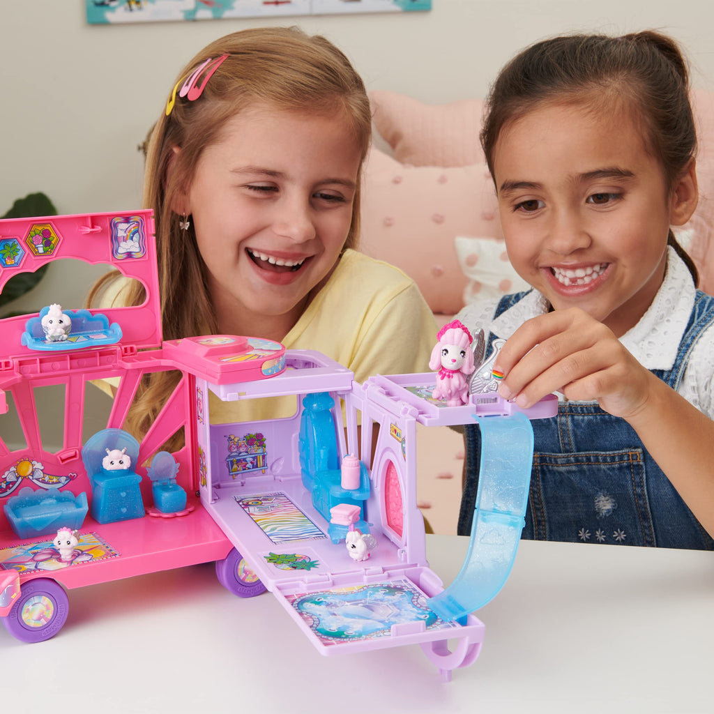 Hatchimals Rainbow-Cation Camper | 6 Exclusive Characters & 10 Accessories