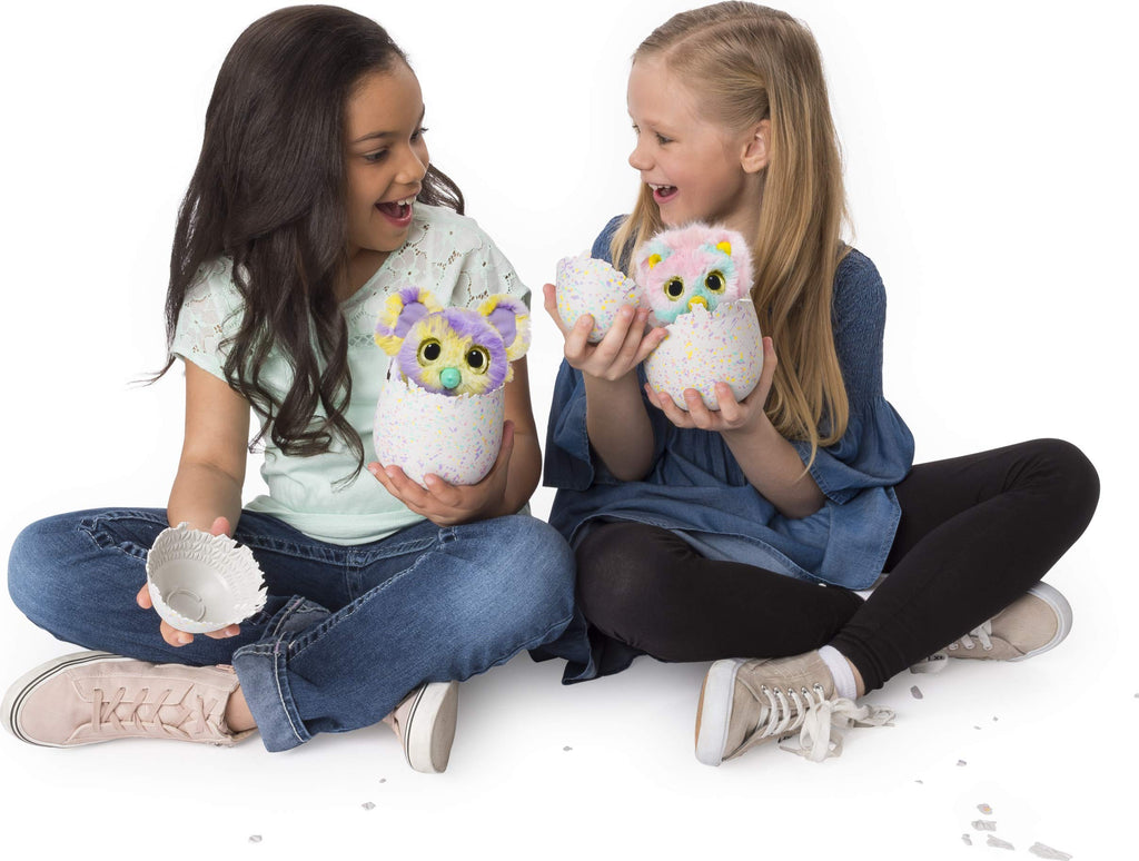 Hatchimals Mystery: Hatch 1 of 4 Fluffy Interactive Mystery Characters from Cloud Cove (Styles May Vary) – Multicolor