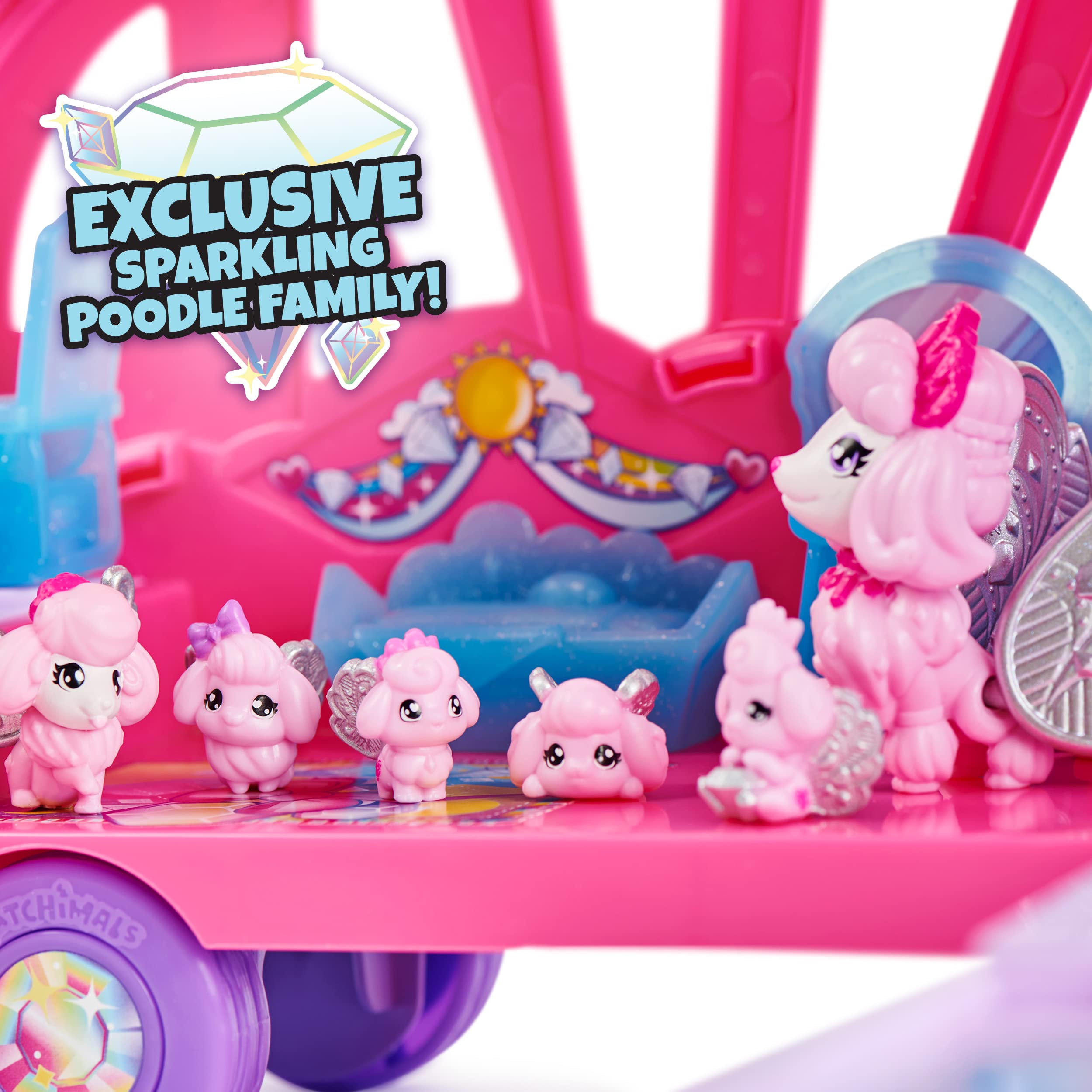 Hatchimals Rainbow-Cation Camper | 6 Exclusive Characters & 10 Accessories