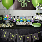 Haxpacal Video Game Cupcake Toppers & Wrappers – 96 Pcs Llama Party Decor